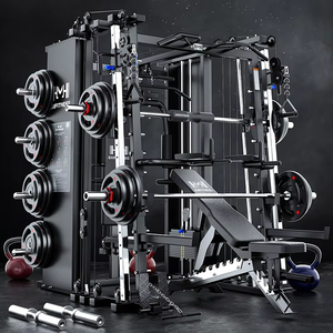 Máquina de <span class=keywords><strong>Entrenamiento</strong></span> Integral Smith Comercial, Equipo de Gimnasio <span class=keywords><strong>Multifuncional</strong></span>, Máquina Smith, Dispositivo de Fitness, <span class=keywords><strong>Entrenamiento</strong></span> de Fuerza - Product Image 1
