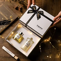 Ensemble Diffuseur et Bougie de Luxe Personnalisé pour la Maison, avec Pot en Verre, Couvercle en Bambou et Support en Métal, Style Ins Inspiré Mariages et Noël