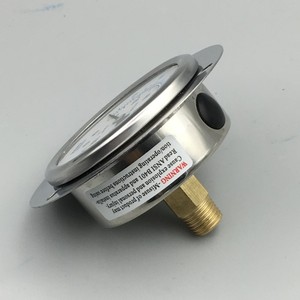 Manomètre Skciv Yn-60Zt 60 mm -0,1-60 Mpa, connexion filetée, anti-vibration, type hydraulique à vide - Product Image 1