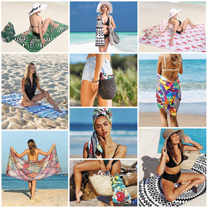 Tùy Chỉnh Bán Buôn Thổ Nhĩ Kỳ Fringe Bãi Biển Khăn Bện Sọc Nhanh Chóng Làm Khô 100% Bông Cát Bảo Vệ Bãi Biển Chăn - Product Image 6