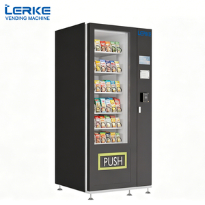 Máquina Expendedora <span class=keywords><strong>de</strong></span> Bebidas Frías Automática LERKE, Nueva Tendencia, Tipo Cinturón, 36 Compartimentos, Exportación a Europa - Product Image 1