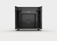 Écran LED flexible de taille personnalisée, stand DJ, comptoir d'accueil, affichage LED P2 P2.5
