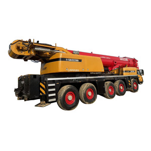 Grue sur pneus Sany SAC22000 de 220 tonnes à hautes performances, hydraulique avec moteur, pompe et boîte de vitesses, hauteur de levage de 103 m - Product Image 1
