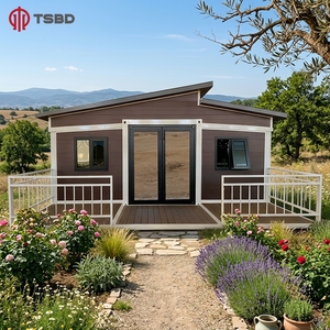 Casa Contenedor Expandible Económica para Varias Estaciones, para el Mercado de <span class=keywords><strong>Bulgaria</strong></span>, Cabaña Modular Prefabricada con Alto Aislamiento - Product Image 1
