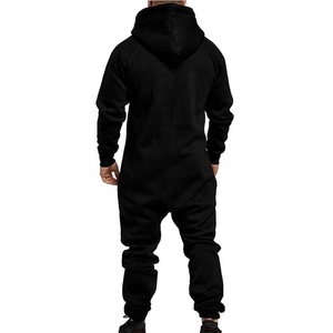 Combinaison à capuche en polaire unisexe pour homme, design 2 en 1, respirante, hiver, Just Essentials Bedlam - Product Image 6