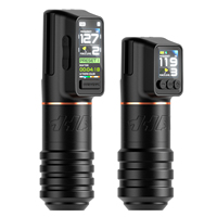 HAWINK Direct Drive draadloze tattoo-machine Oplaadbare tattoo-pen Vervangbare batterijen met dubbele, verschillend gewogen handgrepen