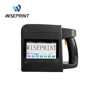 Wiseprint-impresora de inyección de tinta B85, máquina de codificación de fecha de gran tamaño, 100mm, térmica, espuma, pistola de mano