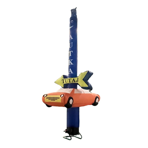 WINSUN - Letrero Inflable Direccional Personalizado para Exteriores, Decoración Publicitaria para Carnavales y Festivales, Bailarín Inflable con Forma de Auto - Product Image 3