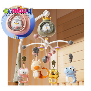 Jouets de projection rotatifs lumineux à télécommande pour tout-petits, cloche de lit musicale suspendue pour bébé - Product Image 1