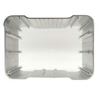 Boîtier métallique en aluminium série 6000 CNC sur mesure OEM pour projets électroniques, profilés d'aluminium extrudés de Shanghai