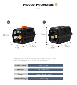Trasportino di Lusso Pieghevole per Animali Domestici Approvato dalle Compagnie Aeree con Ruote per Cani e Gatti - Product Image 6