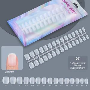 <span class=keywords><strong>Uñas</strong></span> Postizas Acrílicas al por Mayor, Diseño Clásico Mate Completamente Esmerilado, <span class=keywords><strong>Uñas</strong></span> Artificiales - Product Image 6