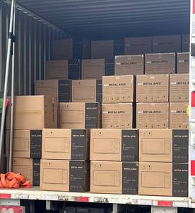 Four à <span class=keywords><strong>micro</strong></span>-ondes de comptoir de 25 L, <span class=keywords><strong>mini</strong></span>, en acier inoxydable, 1050 W, classe énergétique A, minuterie mécanique, commande par bouton - Product Image 4