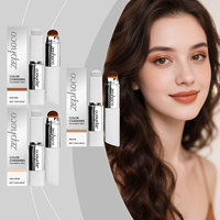 Vente en gros de bâtonnets de fond de teint crème 2-en-1, minimisant les pores, longue tenue, imperméables, doux, légers, hydratants, bien adhérents