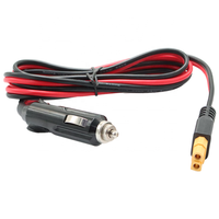 Câble d'extension de charge pour voiture, prise mâle vers XT60, 5-30A, adaptateur XT60, câble premium pour panneau solaire et allume-cigare