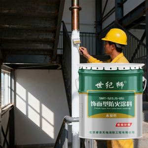 Pintura de Protección Contra Incendios Comercial, Colores Resistentes al Fuego, Revestimiento Ignífugo a Base de Agua - Product Image 2