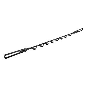 Tendedero portátil ajustable para coche con gancho, para interior de coche, negro, barra única, tendedero móvil - Product Image 2