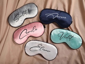 หน้ากากปิดตาผ้าไหมสั่งทำพิเศษพร้อมปักโลโก้ ชุดของขวัญสำหรับชุดเปิดตัวแบรนด์และของขวัญส่งเสริมการตลาด - Product Image 5