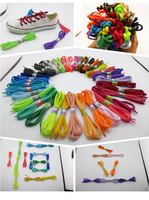 Lacets colorés pour baskets, lacets de chaussures de sport, lacets de 54 pouces, lacets personnalisés, prix de gros d'usine