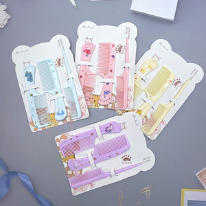 Peigne à cheveux en acétate antistatique écologique et mignon, outil de coiffage portable pour femmes et enfants, cadeau idéal pour les voyages - Product Image 6