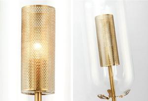 Nouveau Style Moderne LED Mur En Verre Lampe Européenne Décor À La Maison Éclairage Cuivre Corps E27 Source De Lumière Lampe - Product Image 3