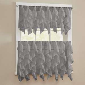 <span class=keywords><strong>Rideau</strong></span> de cuisine vertical pur à volants, bonne qualité, à la mode - Product Image 6