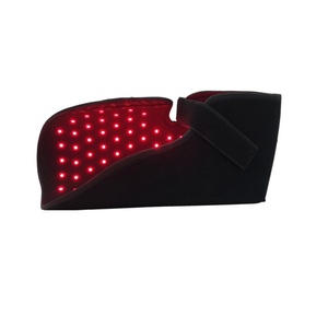 Chausson de thérapie infrarouge à lumière rouge et bleue, dispositif portable rechargeable à LED pour soulager la douleur aux pieds - Product Image 4