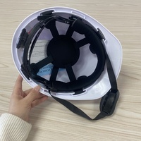 Casque de sécurité de construction en PEHD de haute qualité avec système de suspension pour la protection de la tête et l'escalade