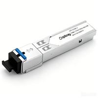 Module émetteur-récepteur optique SFP Ethernet BIDI haute qualité 155 Mb/s, connecteur SC, 40 km, 1310 nm/1550 nm, équipement fibre optique SM