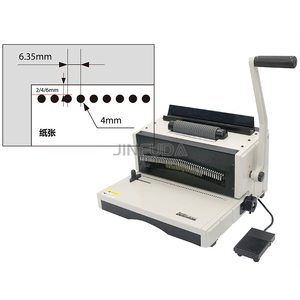 Máquina Encuadernadora Manual <span class=keywords><strong>de</strong></span> Espiral para Encuadernación <span class=keywords><strong>de</strong></span> Informes y <span class=keywords><strong>Tesis</strong></span> <span class=keywords><strong>de</strong></span> Estudiantes - Product Image 6