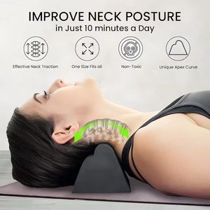 Bloque Ortopédico Firme para Alineación Espinal, Diseño Ajustable en 3 Alturas, Dispositivo de Tracción Cervical, Estirador de Cuello - Product Image 2
