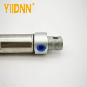 Cilindro neumático de doble acción de acero inoxidable, 16mm, diámetro 25/50/75/100/125/150/175/200/250/300mm - Product Image 3