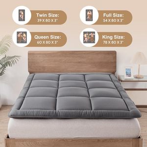 Tappetino in Tatami in stile giapponese portatile e pieghevole in Memory Foam Futon con pavimento in Memory Foam - Product Image 6
