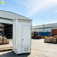 Baño Prefabricado Personalizado a Precio de Fábrica Goeasy, Baño Público de Una Plaza, Contenedor Sanitario
