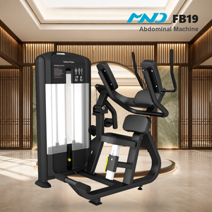 Máquina Abdominal Profesional Selectorizada MND FB19 <span class=keywords><strong>para</strong></span> Entrenamiento Físico en Gimnasios Comerciales y Estudios de Fitness, Grado Comercial - Product Image 1