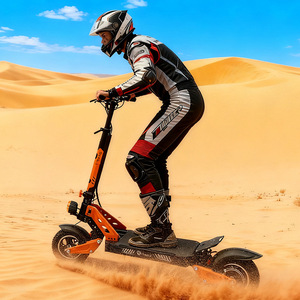 Monopattino Elettrico Fuoristrada per Adulti, Pieghevole, ad Alta Velocità, con Batteria al Litio, Autonomia fino a 30 km/<span class=keywords><strong>h</strong></span> <span class=keywords><strong>e</strong></span> 40-60 km - Product Image 2