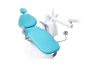 Sillón Dental Buffalo con Control Eléctrico Completo, Motor DC, Luz LED, Kit de Jeringa de Tres Vías, Brazo de Equilibrio con Resorte Neumático y Escupidera Integrada - Product Image 3