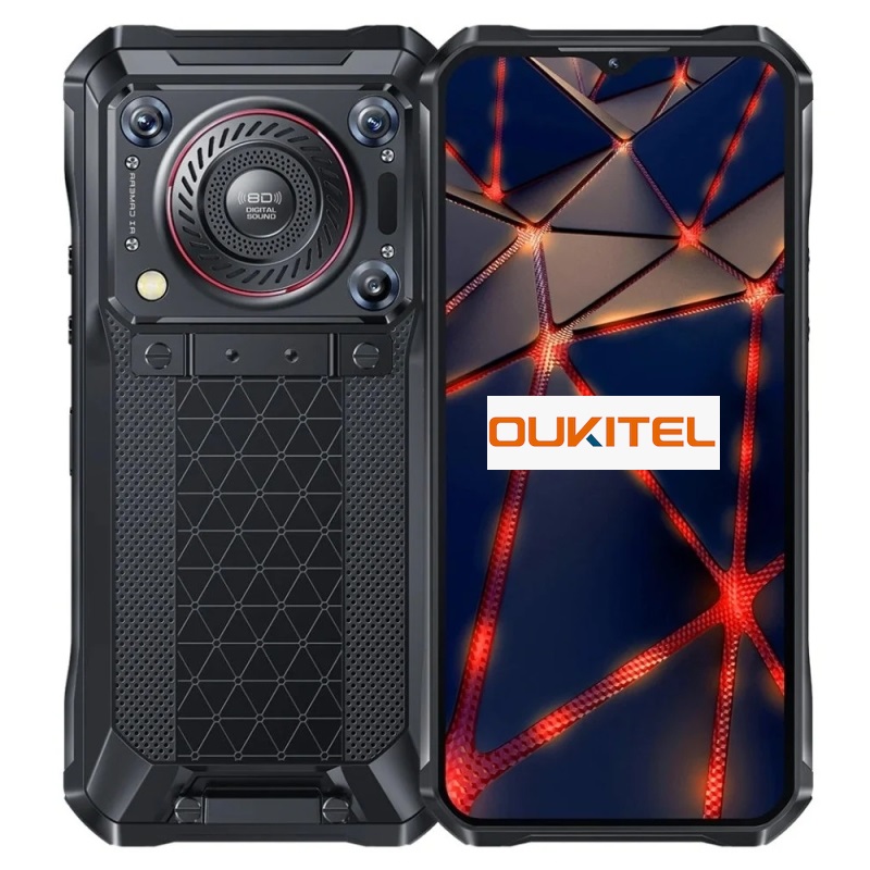 OUKITEL WP33 Pro 5G スマートフォン 未開封 Oukitel WP33 Pro 5G Phone, 256/24 GB, Black