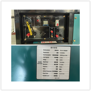 Generadores Diésel Portátiles Súper Silenciosos de 8.24KW con Panel Digital Alternador Stamford Monofásico Frecuencia 50Hz/60Hz - Product Image 6