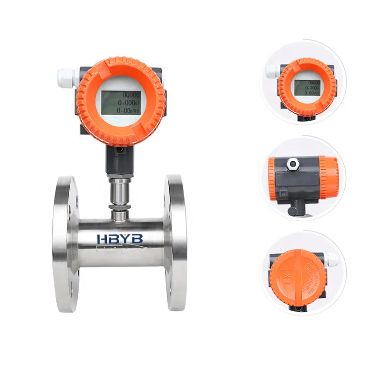 1/2 inches ce certified rs485 water flow meter water ss precisionsanitary milk turbine light oil flow meter accessories