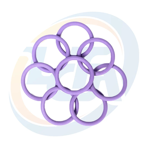 Lange Cheng Op Maat Wit Zwart Oranje Siliconen Verouderingsbestendig Rubber Nbr Epdm Fkm Ffkm O <span class=keywords><strong>Ring</strong></span> 11X2 Oring - Product Image 3