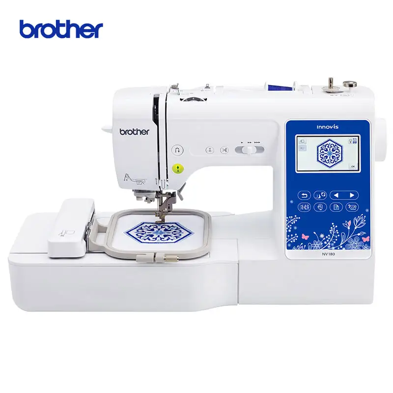 Brother NV180 accessori portatili multifunzione mini macchina da ricamo per uso domestico personalizzata