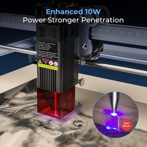 Grabador Láser Creality de 10W/72W, Máquina de Grabado de Alta Precisión para Madera y Metal - Product Image 3