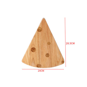 Ecoy venta al por mayor de alta calidad de 4 piezas Mini portátil de bambú plato de queso con cajón - Product Image 2