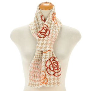 Wholesale 2026 hot sale custom cartoon tassel scarf <b>ladies</b> long women's winter warm scarf - Product Image 6