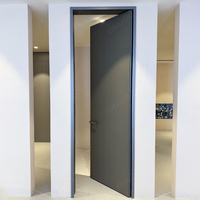 Nouvelles Portes Battantes Intérieures en Bois Peintes à Design Classique pour Maisons – Porte Battante Intérieure en Bois pour Chambre à Coucher