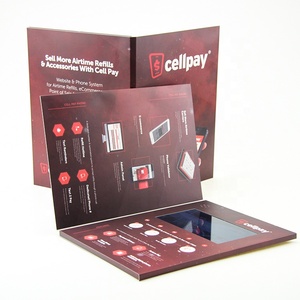 Giảm Giá Mạnh Danh Thiếp Thiệp Mời Tên Phong Bì Cảm Ơn Từ Tính Cho Quà Tặng Doanh Nghiệp Danh Mục Video Chào Mừng Màn Hình Lcd - Product Image 3