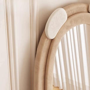 Piccolo orso salone piano specchio styling stazione con deposito negozio di abbigliamento specchio pavimento rotola personalizzato pavimento specchio - Product Image 2