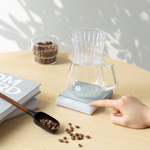 Petite taille facile à tenir Timemore Black Mirror mini balance numérique portable blanche - Product Image 3