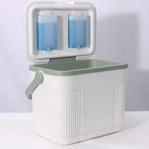 批发定制标志冰啤酒冷却器便携式药品疫苗冷链新鲜保温冷却器盒
